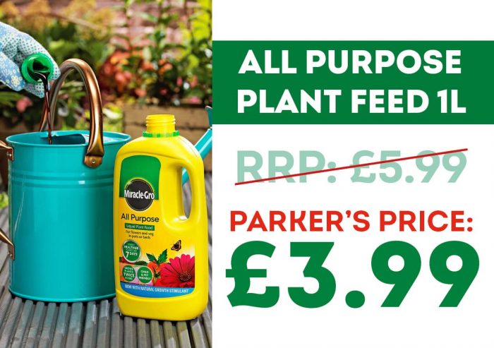 Miracle-Gro Pour & Feed Offer